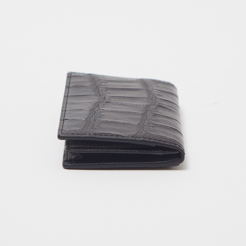 Creed crocodile カードケース ブラック 456C117 #10 | レザーバッグ