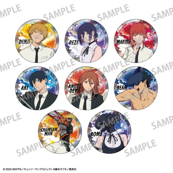 劇場版『チェンソーマン レゼ篇』 トレーディングメタリック缶バッジ