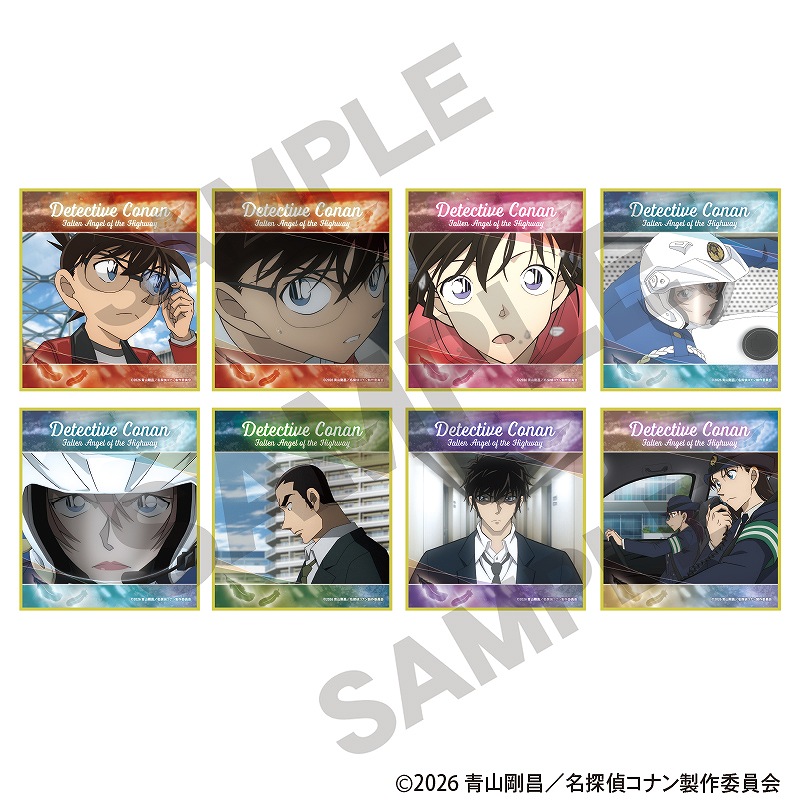 予約商品5月下旬発送】名探偵コナン 【BOX】トレーディングミニ色紙＿