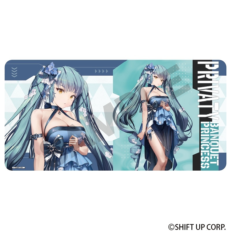 勝利の女神:NIKKE ゲーミングマウスパッド＿プリバティ:バンケット