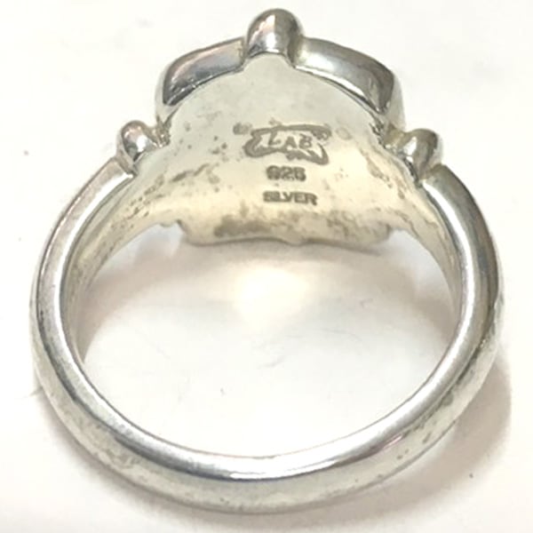 即納》SPACE LAB スペース ラボ SILVER リング 18号 メンズ レディース