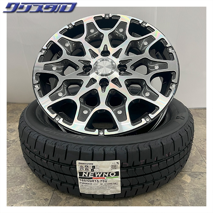 セール品！ M'z SPEED J.694 1550+45 4/100 15インチ 5J +45 ホール数