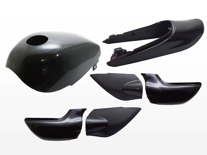 Z900RS Z1 Style外装カバーセット 無塗装ペイントベース【納期はお