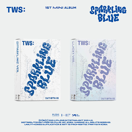 韓国音楽 TWS (トゥアス) - 1stミニアルバム 「Sparkling Blue
