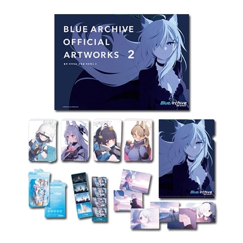 韓国語版）日本書籍 ブルーアーカイブ オフィシャルアートワークス 2