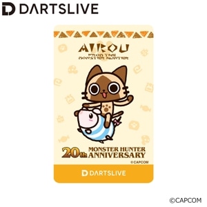 MONSTER HUNTER 20th ANNIVERSARY COLLABORATION DARTSLIVE CARD