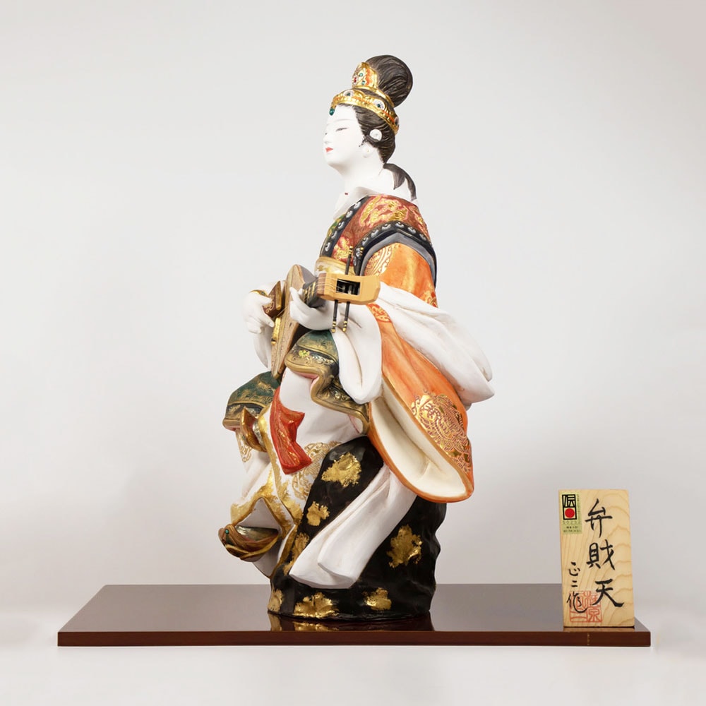 弁財天 正二作 | 工芸品,博多人形 | 日本各地の工芸品を販売 日本伝統市