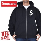 大きいサイズ メンズ Supreme シュプリーム S Logo Zip Up Hooded