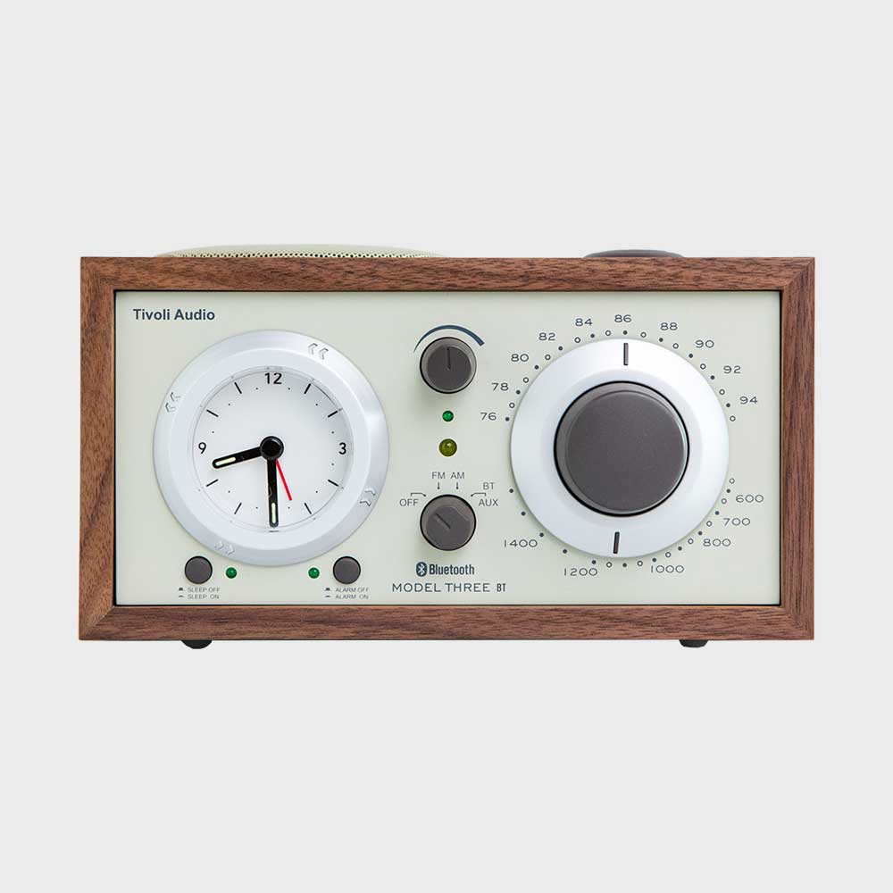 チボリオーディオ Tivoli Audio / Model Three BT Walnut Beige [ 高