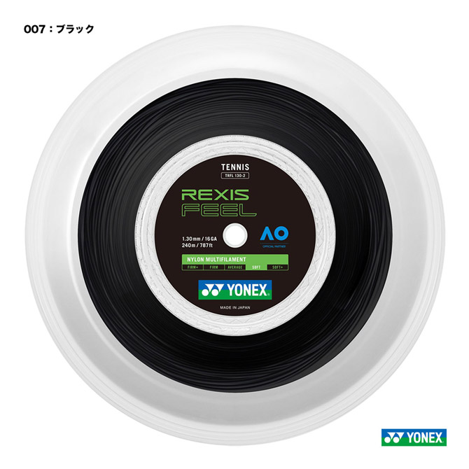 ヨネックス YONEX テニスガット ロール レクシスフィール（REXIS FEEL