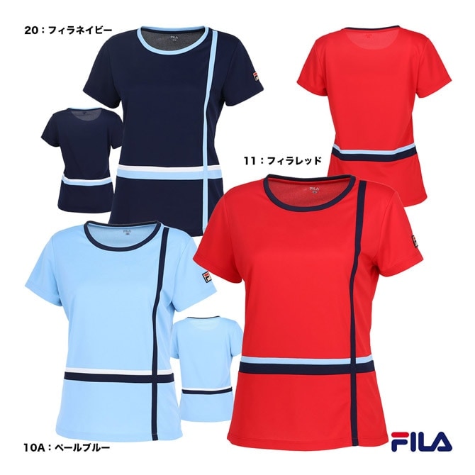 フィラ FILA テニスウェア レディス ゲームシャツ VL2860 | メーカー