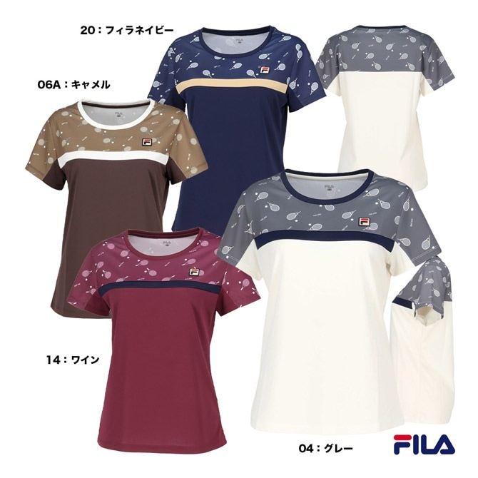 フィラ FILA テニスウェア レディス ゲームシャツ VL2949 | メーカー