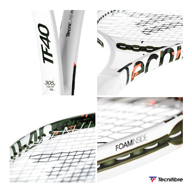 テクニファイバー Tecnifibre テニスラケット ティーエフ40 V3 305 16M