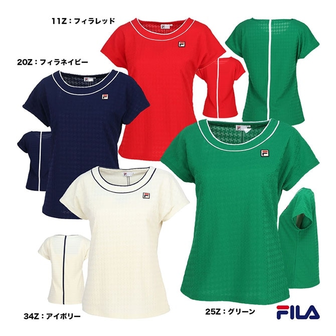 フィラ FILA テニスウェア レディス ゲームシャツ EL0029 | メーカー