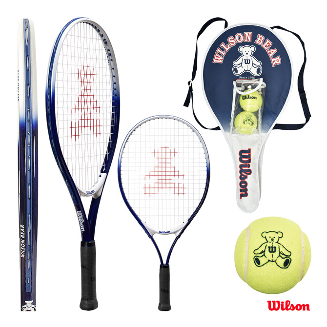 ウイルソン Wilson テニスラケット ジュニア ベア ラケットセット BEAR