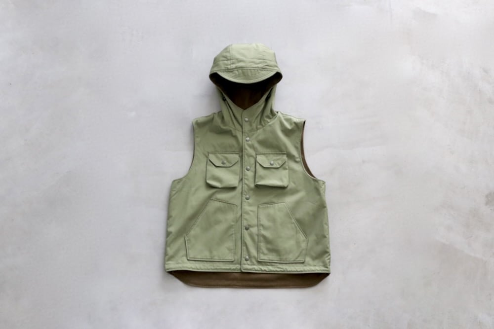 エンジニアードガーメンツ　フィールドベスト　コットンリップ　レイジ いつでも手ぶらで出かけたい。 | andPheb Staff Blog