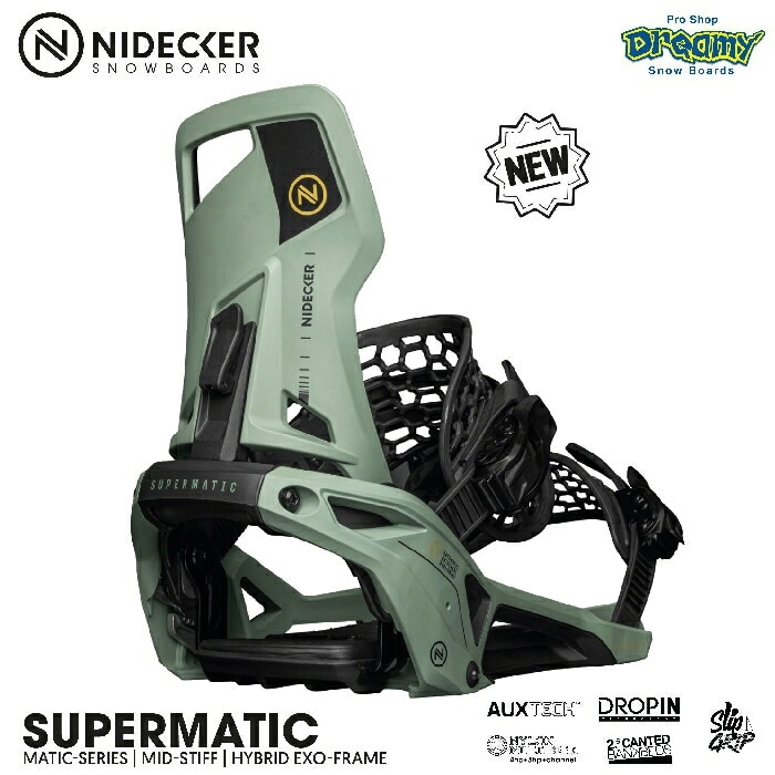 NIDECKER ナイデッカー SUPERMATIC バインディング スーパーマチック