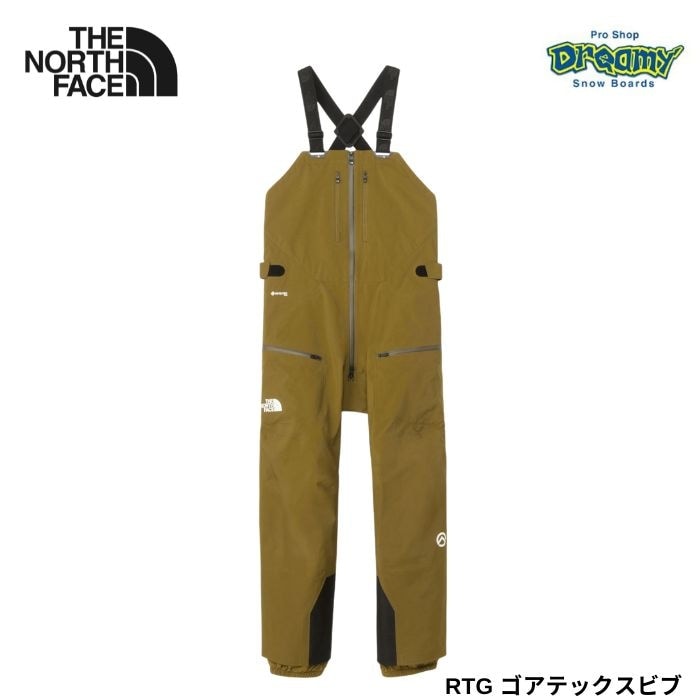 THE NORTH FACE ノースフェース RTG ゴアテックスビブ NS62302 モス