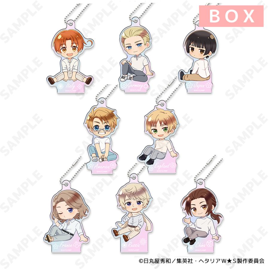 予約販売】ヘタリアWorld☆Stars アクリルキーホルダー 5.イギリス