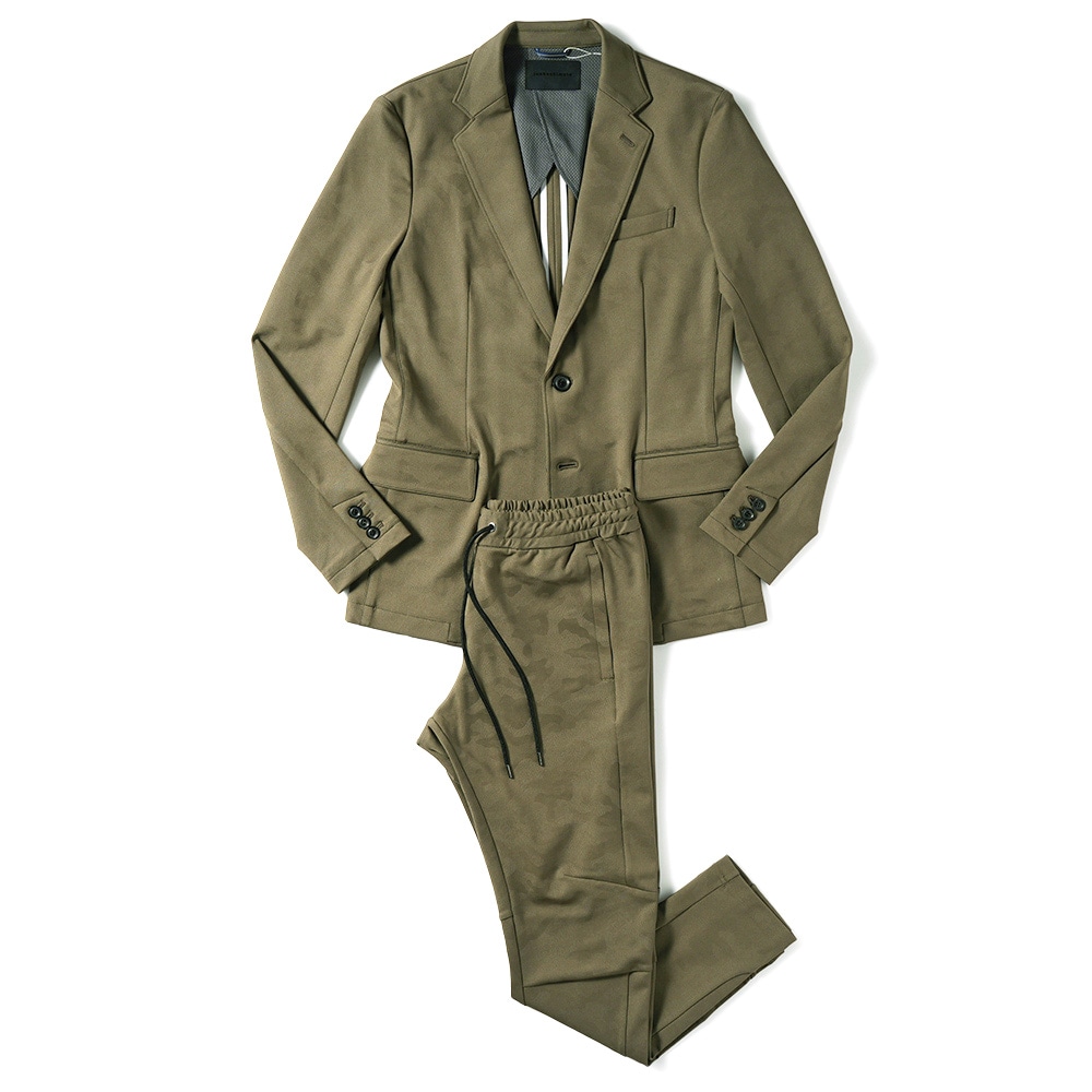 junhashimoto ジュンハシモト JERSEY JACKET -EMBOSS CAMO- ジャージ