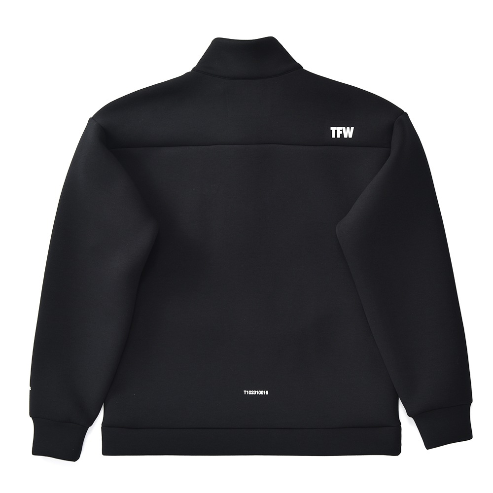 TFW49 ティーエフダブリュー49 CARDBOARD MATERIAL HALF ZIP SWEAT