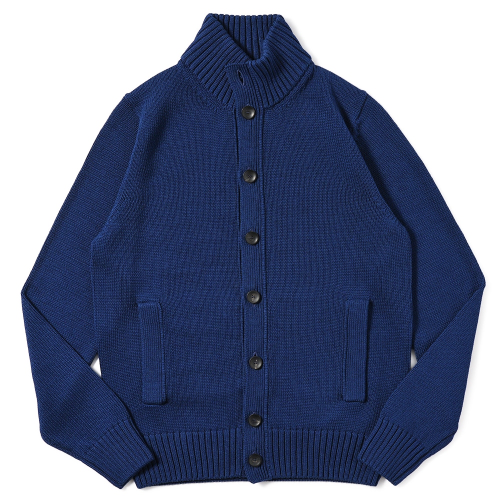 ZANONE ザノーネ CHIOTO コットン ミドルゲージ ニット スタンドカラー