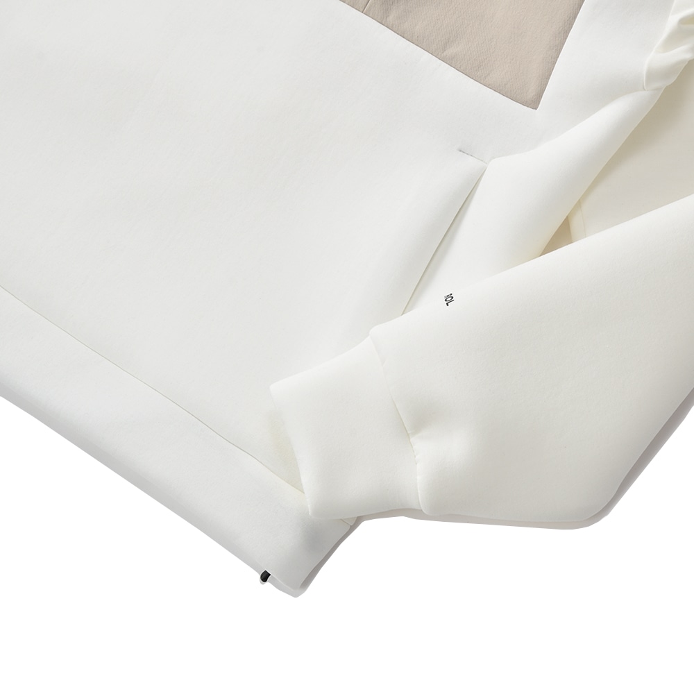 TFW49 ティーエフダブリュー49 CARDBOARD MATERIAL HALF ZIP SWEAT