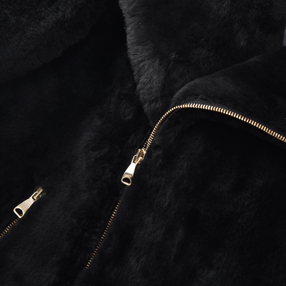 EMMETI エンメティ GIRO MERINOS ムートン ダブルライダースジャケット