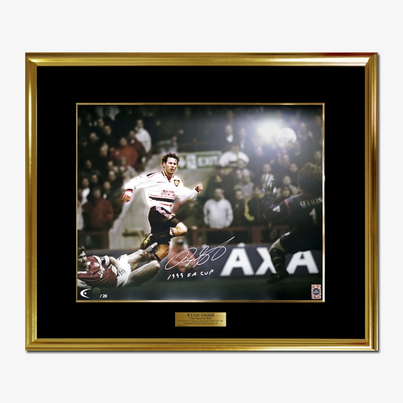 世界限定20枚] ギグス直筆サイン入りグラフィックアート