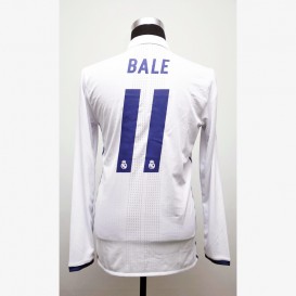 ギャレス・ベイル直筆サイン入りレアルマドリード15/16ホーム