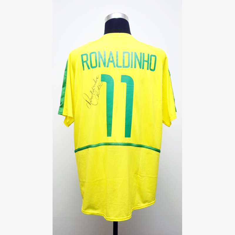 タグ付き】ブラジル代表 ロナウジーニョ リイシュー 復刻 正規品