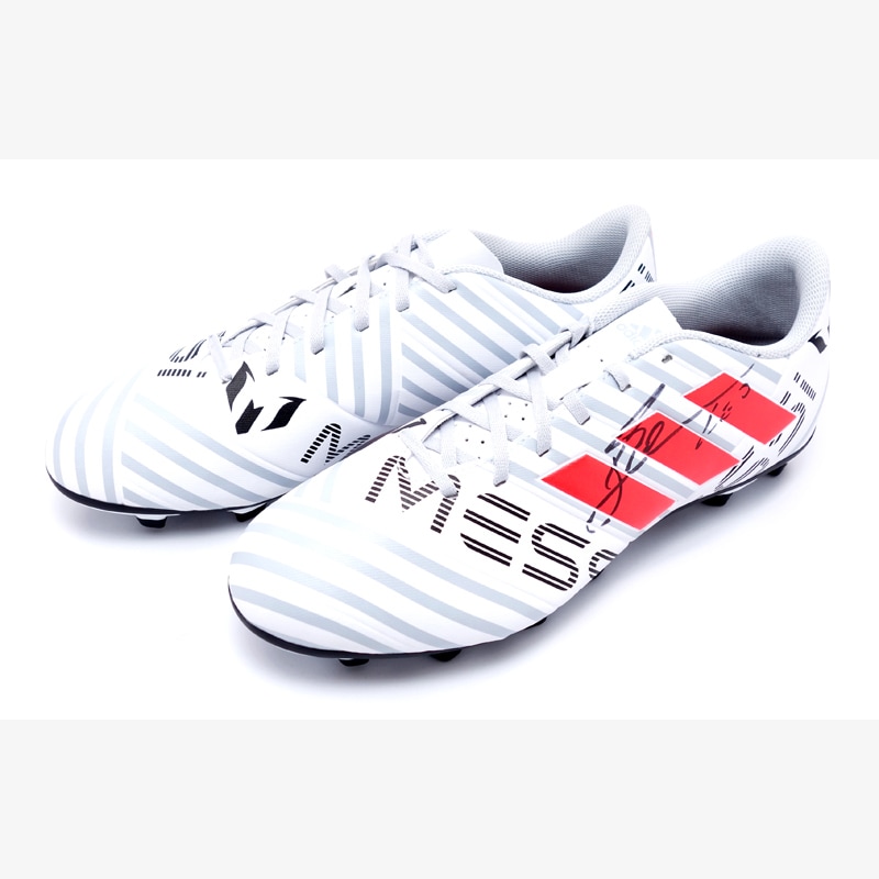 メッシ直筆サイン入り17/18スパイク (ネメシス メッシ17.4) | THE DUGOUT