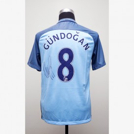 ザネ直筆サイン入りマンチェスターC16/17ホームユニフォーム | THE DUGOUT