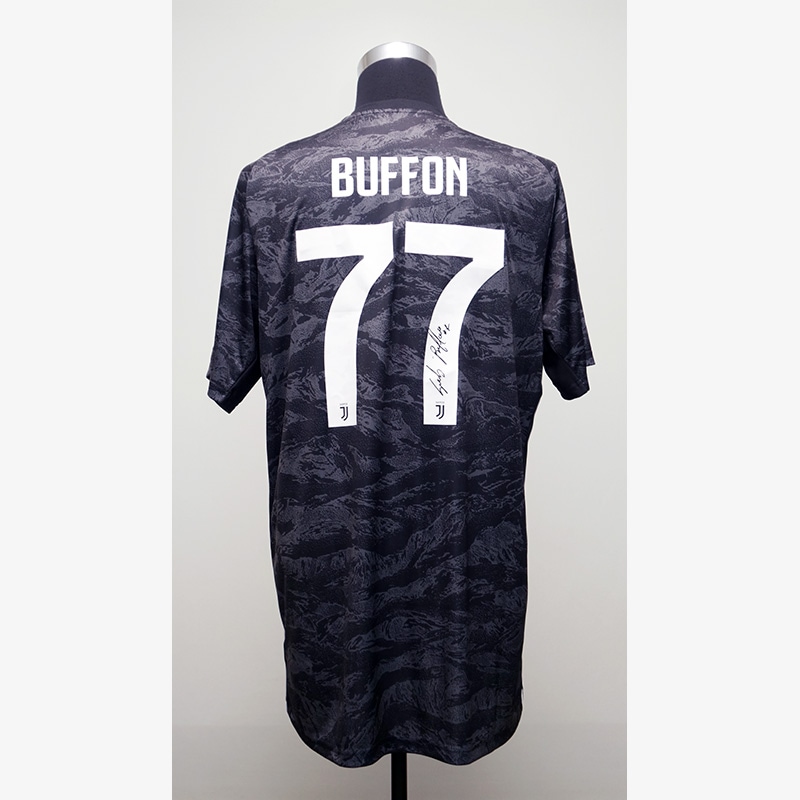 ブッフォン直筆サイン入りユベントス19/20GKユニフォーム | THE DUGOUT
