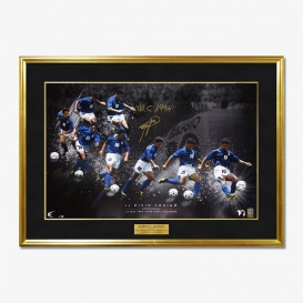 バッジョ直筆サイン入りボローニャ97/98ホームユニフォーム | THE DUGOUT