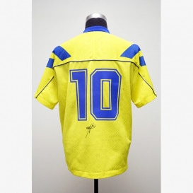 バッジョ直筆サイン入りユベントス92/94復刻版ホームユニフォーム特製