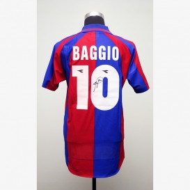 バッジョ直筆サイン入りイタリア代表1994ホームユニフォーム | THE DUGOUT
