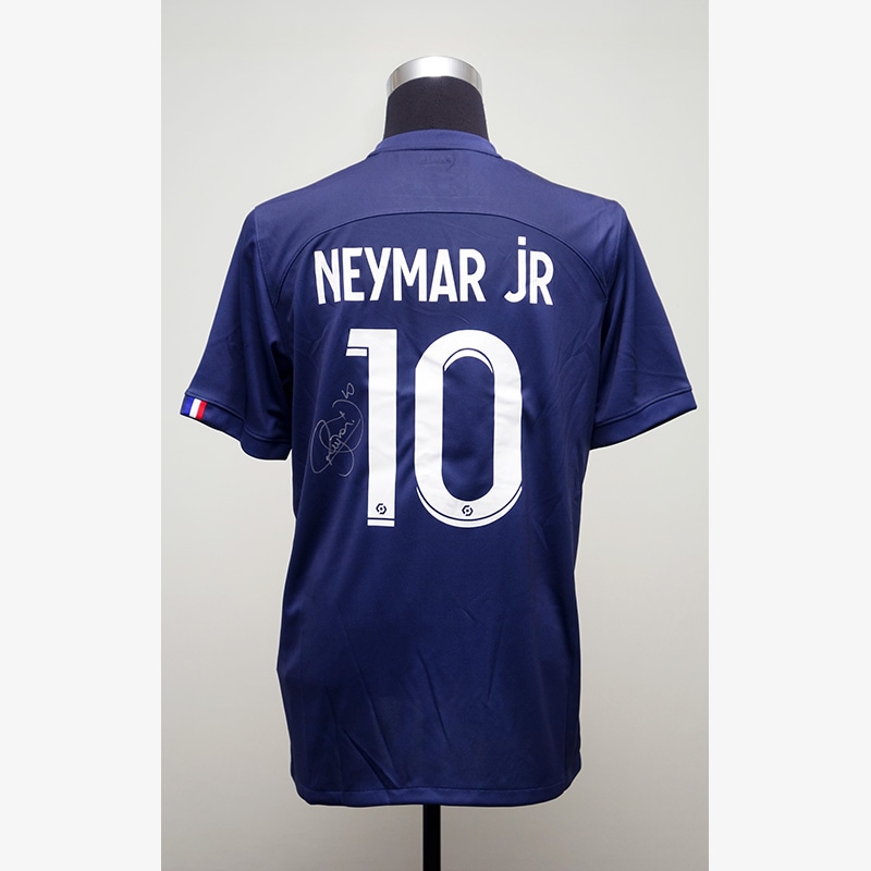 ネイマール直筆サイン入りPSG22/23ホームユニフォーム | THE DUGOUT