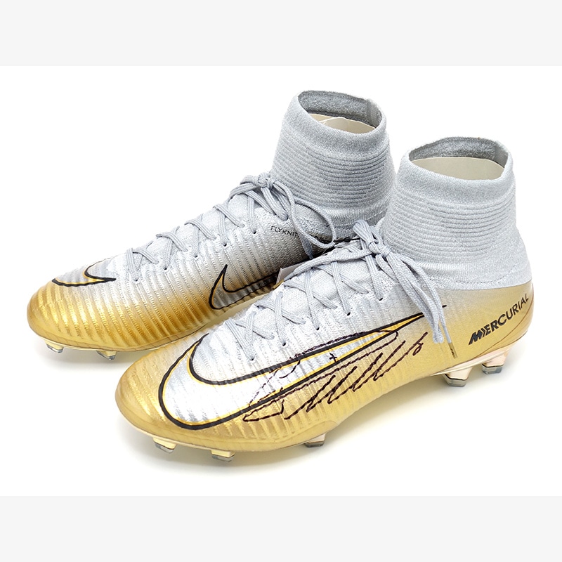 ロナウド直筆サイン入り17/18スパイク (ナイキ マーキュリアル