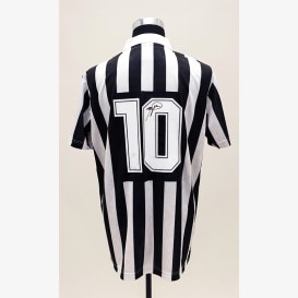 バッジョ直筆サイン入りユベントス92/94復刻版ホームユニフォーム
