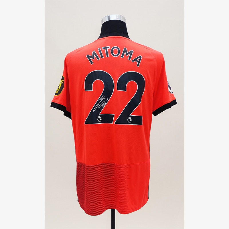 三笘薫 直筆サイン入りブライトン22/23アウェイユニフォーム | THE DUGOUT