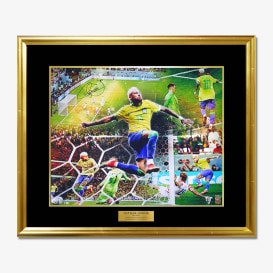 ネイマール直筆サイン入り16/17スパイク (ナイキ ハイパーヴェノム