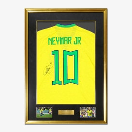 ネイマール直筆サイン入り2022スパイク (プーマ フューチャーZ 1.4 NJR