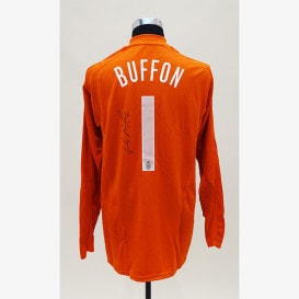 ブッフォン直筆サイン入り選手支給イタリア代表17/18ホーム