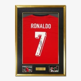 イブラヒモビッチ直筆サイン入りACミラン22/23ホームユニフォーム特製