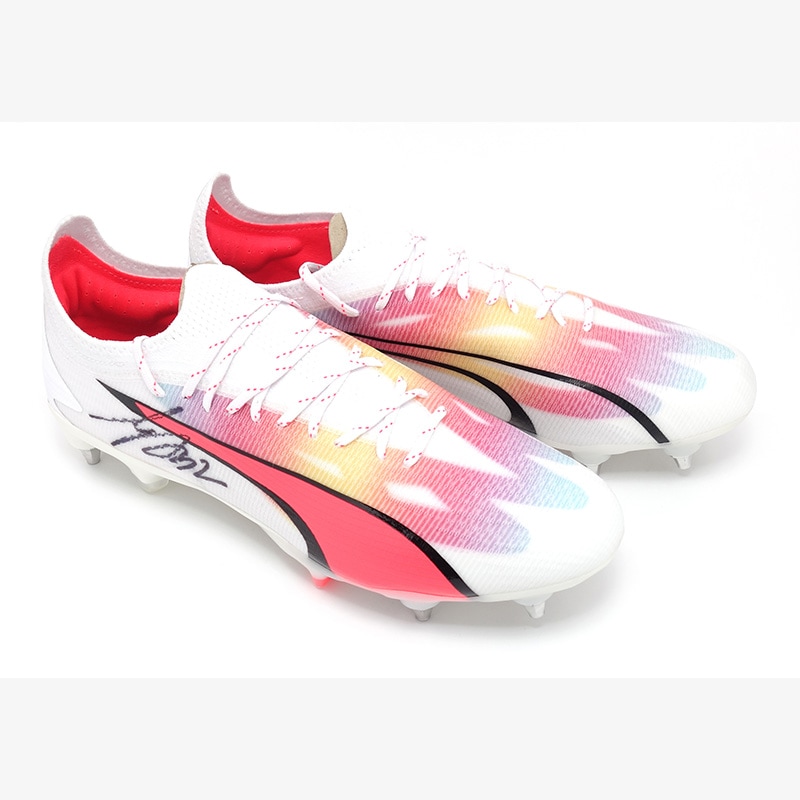 三笘薫 直筆サイン入り23/24スパイク (プーマ ウルトラ アルティメット