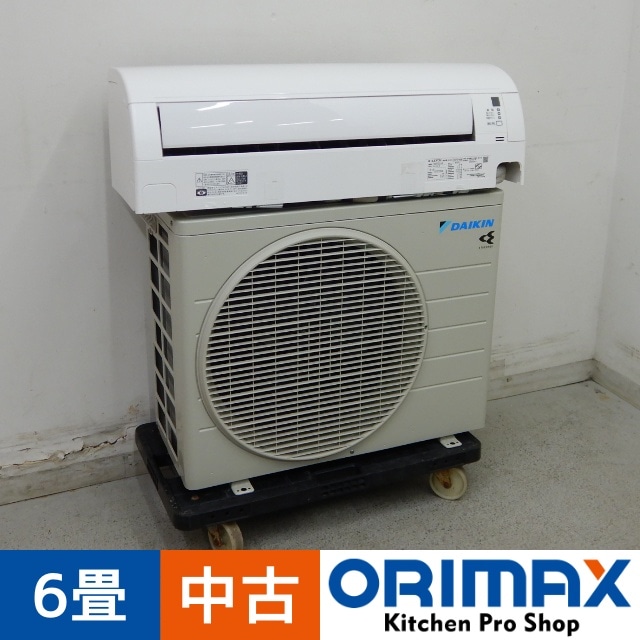 中古】 A06296 ルームエアコン 2.2kW(6畳) ダイキン ［室内機］F22YTES
