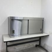 中古】 A07141 吊戸棚 タニコー ステンレス W1500 x D300 x H900 mm