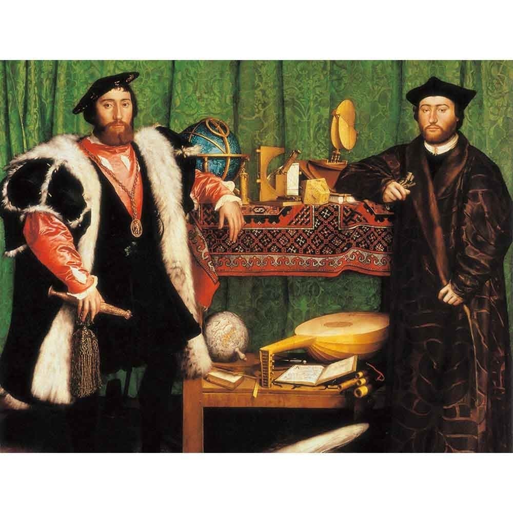 大使たち 【6号】 ハンス・ホルバイン 【 額縁が選べる 額入り 複製画