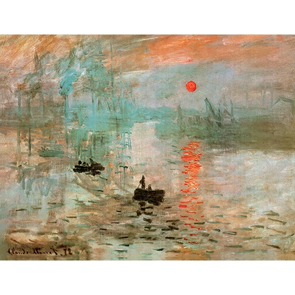印象 - 日の出 【6号】 クロード・モネ 【 額縁が選べる 額入り 複製画